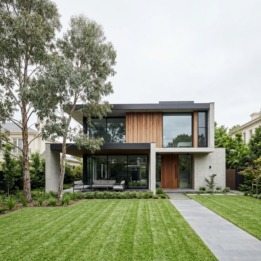 A breathtaking, ultra-premium modern mansion in Melbourne